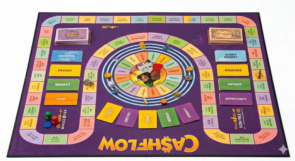 キャッシュフローゲームのボードゲーム